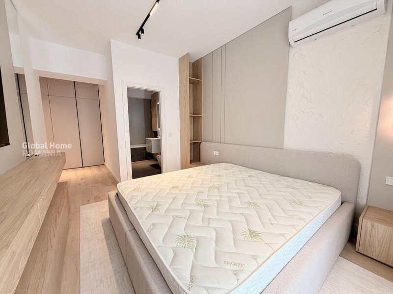 First Estate, Pipera, first rent, 3 rooms + 2 parking, designer finishes.