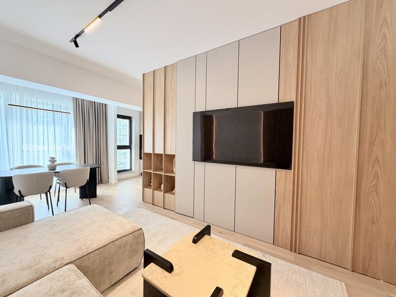 First Estate, Pipera, first rent, 3 rooms + 2 parking, designer finishes.