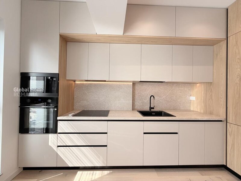 First Estate, Pipera, first rent, 3 rooms + 2 parking, designer finishes.
